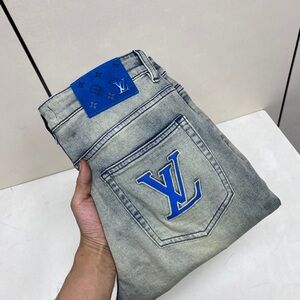 Louis Vuitton Denim with Blue Accents